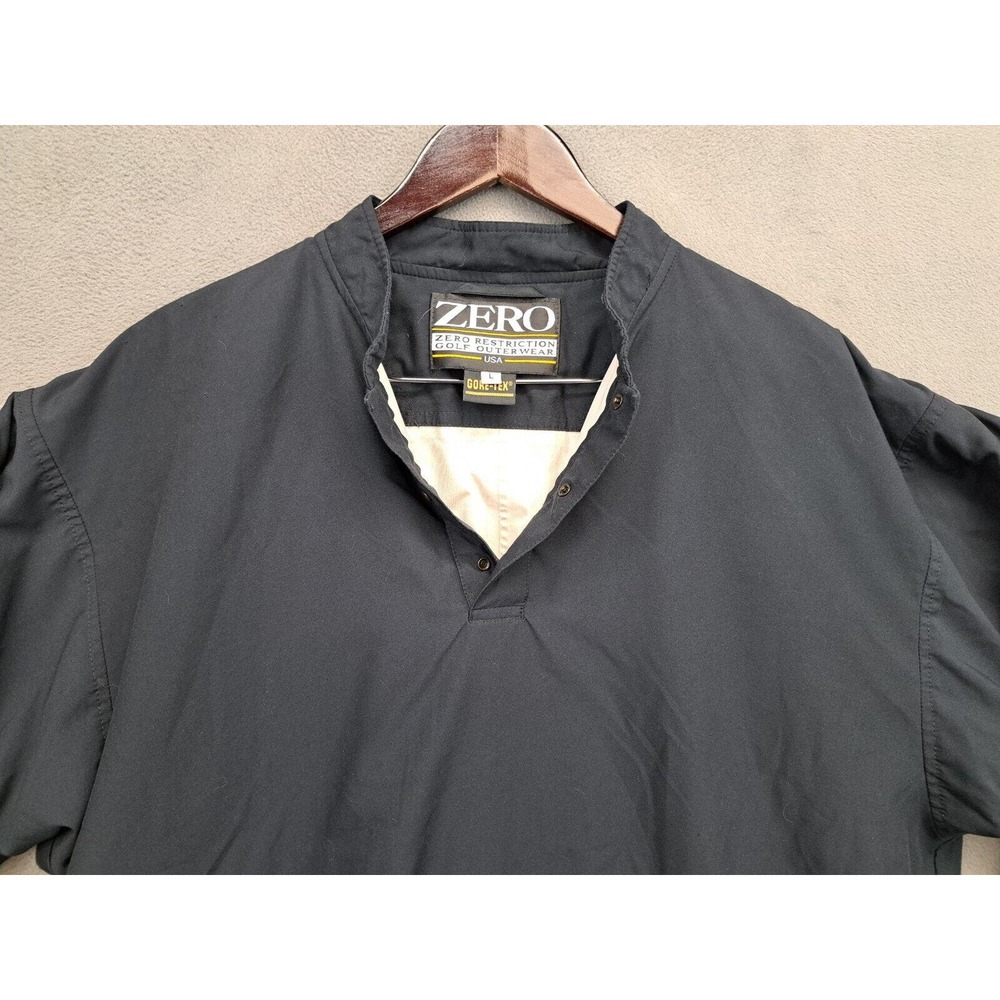 Zero Restriction Jacket Men Large Black Gore Tex … - image 4